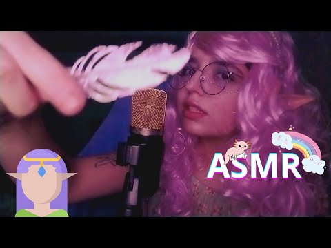 ASMR - ELFA TE FAZENDO DORMIR EM 5 MINUTOS