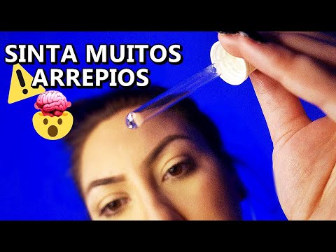 ASMR: APLICANDO VÁRIAS TEXTURAS NO SEU ROSTO (GATILHOS ARREPIANTES)