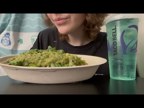 ASMR Chipotle & Taco Bell Mukbang