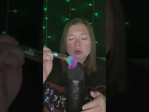 how slow can bare mic brushing get? (asmr)