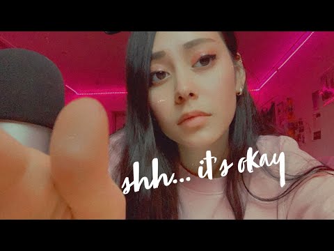 asmr shh it’s okay 💗 positive affirmations & comfort