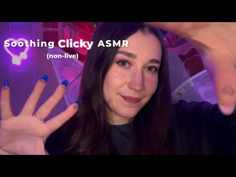 ASMR Clicky Whispered Triggers for Sleep 😴✨ (super tingly)