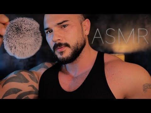 ASMR Most Relaxing Friend Takes Away Your Pain - Face & Hair Personal Attention - Male Whispering