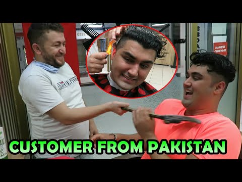 ASMR TURKISH BARBER + NECK - BACK CRACK + head, back, arm, face, neck, ax, foot, ear, sleep massage