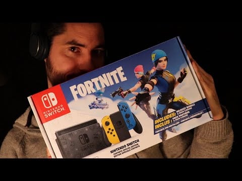 L'ASMR de la Nintendo Switch collector FORTNITE