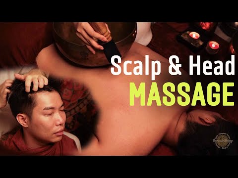 So Relaxing ASMR Scalp & Head Massage to Fall Asleep  Hair Play & Brushing Sounds