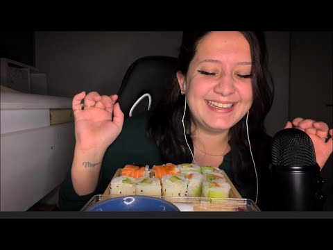 ASMR- Dégustation de sushis 🍣 🍱