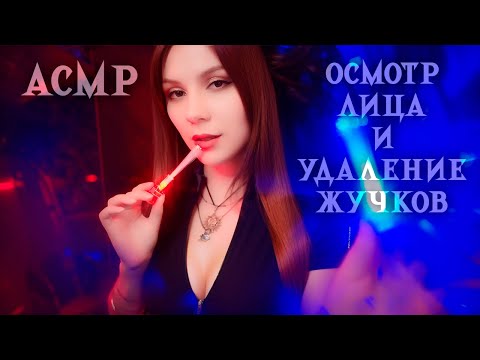 АСМР Осмотр Лица и Удаление Жучков 🩸 Вампирша Готовит Тебя к Вечности 🦇 Ролевая Игра, Тихий Голос