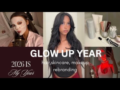 how to GLOW UP Diaries| Best version of me | pampering myself ,vision for 2026 (rebranding me)