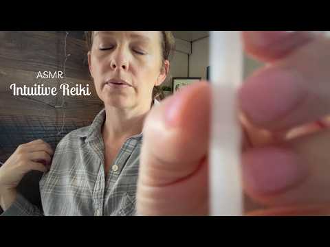 Intuitive ASMR Reiki 🔮 Gentle Energy Clearing with Tiny Tools🪶(Feathers, Selenite & Shells)