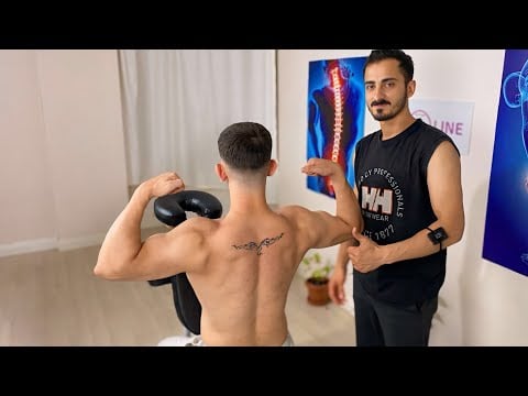 ASMR Very strong massage and Sports massage (by Yakup)