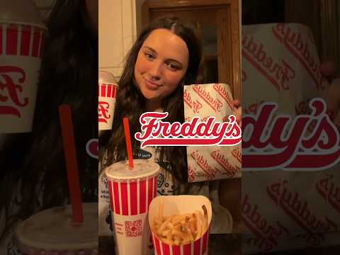 Freddy’s mukbang ASMR 🍔 Have you ever tried it?