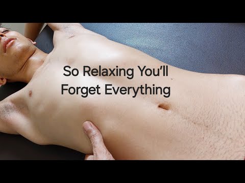 Ultimate POV ASMR Massage for Deep Relaxation (Face, Neck, Chest, Abs _ belly button Focus) Sleep