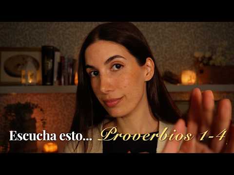 ASMR para Dormir 🙏 Proverbios 1–4 | Escucha Estas Palabras de Sabiduría