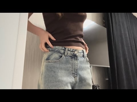 slow & fast jean scratching 💤🤍 / lofi asmr / fabric scratching asmr 