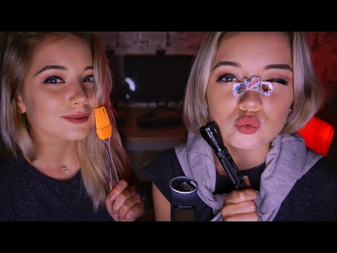 АСМР Близняшки помогут тебе уснуть | ASMR The twins will help you sleep