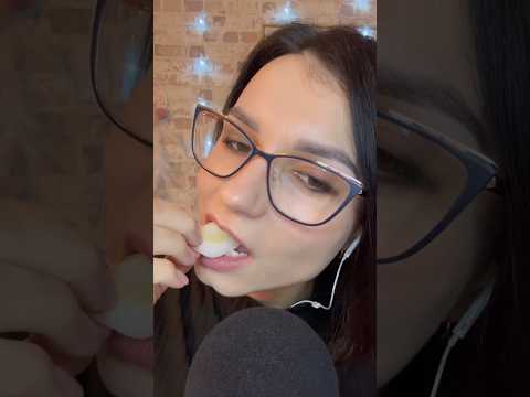 Frozen Gummy Bears - Crunchy eating sounds #asmr #mukbang #asmreating
