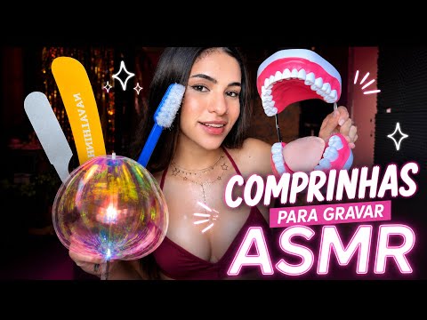COMPRINHAS PRA GRAVAR ASMR 💵