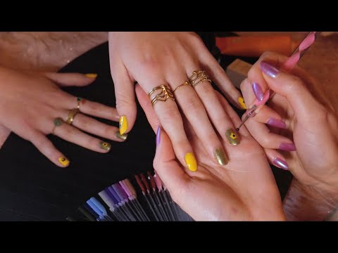 ASMR | Manucure relaxante 💅 soin des mains et pose de vernis