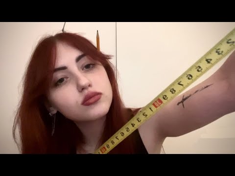 АСМР измерю тебя рулеткой ✏️🩶