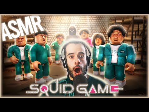 ASMR JUGANDO EL JUEGO DEL CALAMAR EN ROBLOX (SQUID GAME)