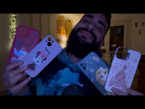 ASMR | Je vous présente ma collection de coques📱