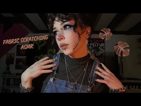 Fabric & Skin Scratching ASMR | Tapping, Rambling, Whispering