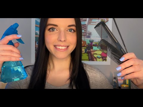 Men's Classic Hairstyling (ASMR) 💈| Barbershop Roleplay, Personal Attention