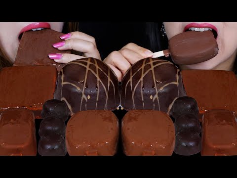 ASMR GIANT CHOCOLATE TRUFFLE BOMB CAKE, FERRERO TIRAMISU, DOVE ICE CREAM BAR, CHOCOLATE BON BONS