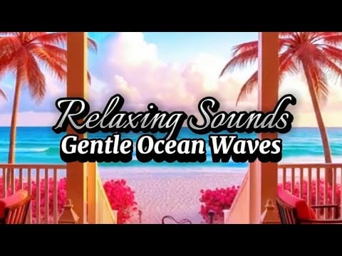 Tranquil Tropical Paradise | Soothing Relaxing Sounds of Ocean Waves Ambience | Relaxing4u2