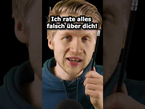 ASMR - Ich rate alles falsch über dich! #shorts #asmr #deutscheasmr