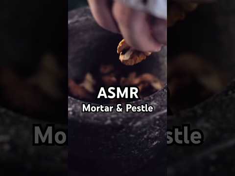 #ASMR mortar & pestle