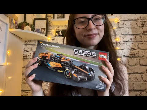ASMR - Build an F1 Lego McLaren with Me 🧡
