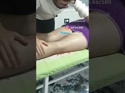 TURKISH MASSAGE TECHNIQUES TO RELIEVE TENSION IN THE FORE LEGS #satisfying #relaxing #asmr #shorts