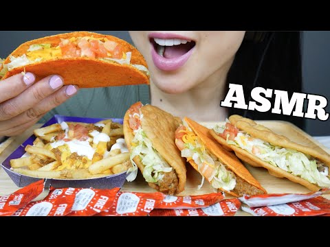 ASMR TACO BELL (EATING SOUNDS) NO TALKING | SAS-ASMR