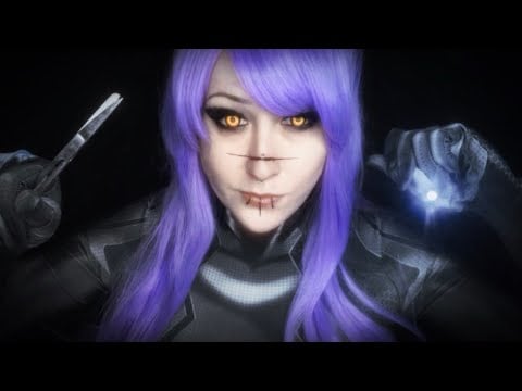 ASMR | Sapphire The Alien Cleans Out Your Ear Bugs! [Ear Cleaning] [Unintelligible Whispers]