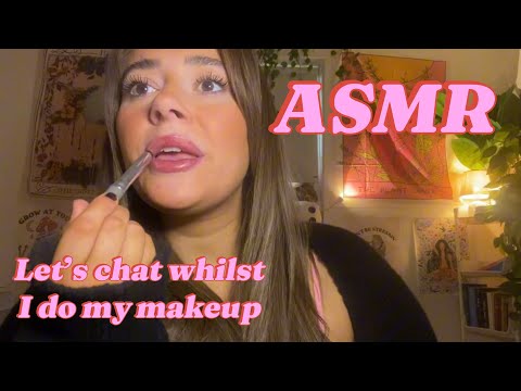 ASMR - Do My Makeup With Me And Get To Know Me More 🫶🏼✨