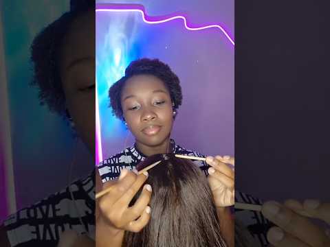 ASMR - MEXENDO NO SEU CABELO EM SILÊNCIO 🤫😴 #asmr #shorts #asmrvideo #asmrbrasil