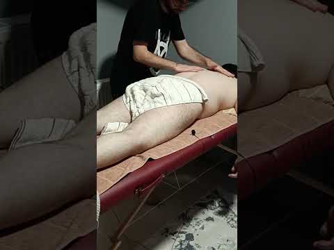Turkish massage techniques that are good for back muscle pain #satisfying #relaxing #asmr #shorts