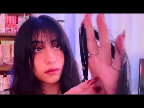 ASMR Cutting your hair (soft spoken, personal attention, Spanish)