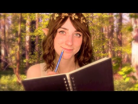 ASMR Elf Sketches Your Portrait (Roleplay)