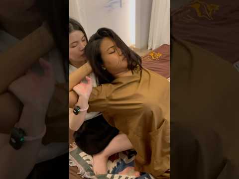 ASMR: Vietnamese barbershop Massage #shorts