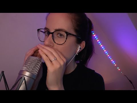 ASMR // Inaudible Whisper & Hand Sounds (cupped whispers)