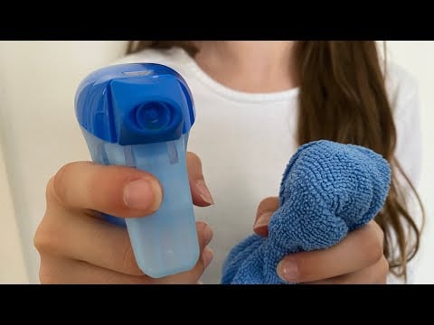 ASMR - POV you’re my phone screen | cleaning you | actual camera touching | lo-fi | no talking