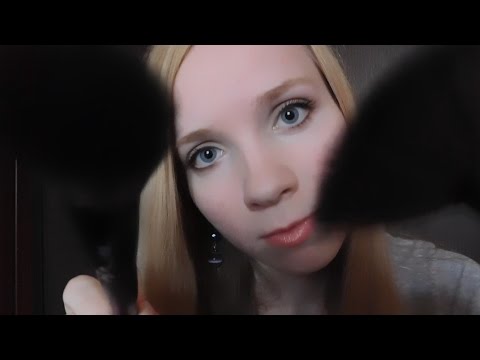 АСМР//ASMR. Массаж кисточками. Ролевая игра.Russian RP.Massage brushes