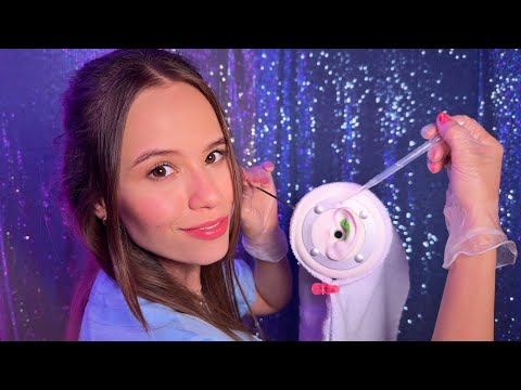 ASMR IMERSÃO PROFUNDA NOS TEUS OUVIDOS: Limpeza de Ouvido Externo e Interno 👂🏻