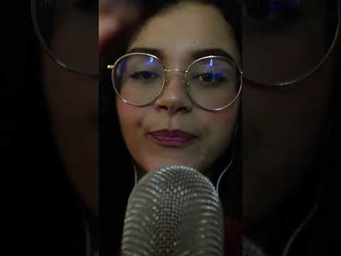 ASMR- Sons de boca com tesourinha e eco