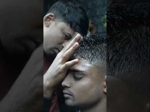 ASMR Oily Head Massage for Growth & Scalp Health #shorts