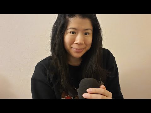 ASMR - Special announcement  (soft spoken + mic brushing) 💕 SUPER RELAXING! 😇💤