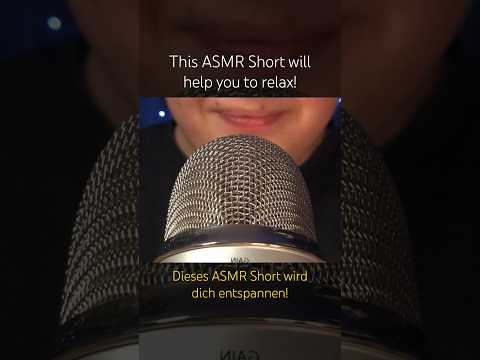 This ASMR Short will help you to relax! #asmr